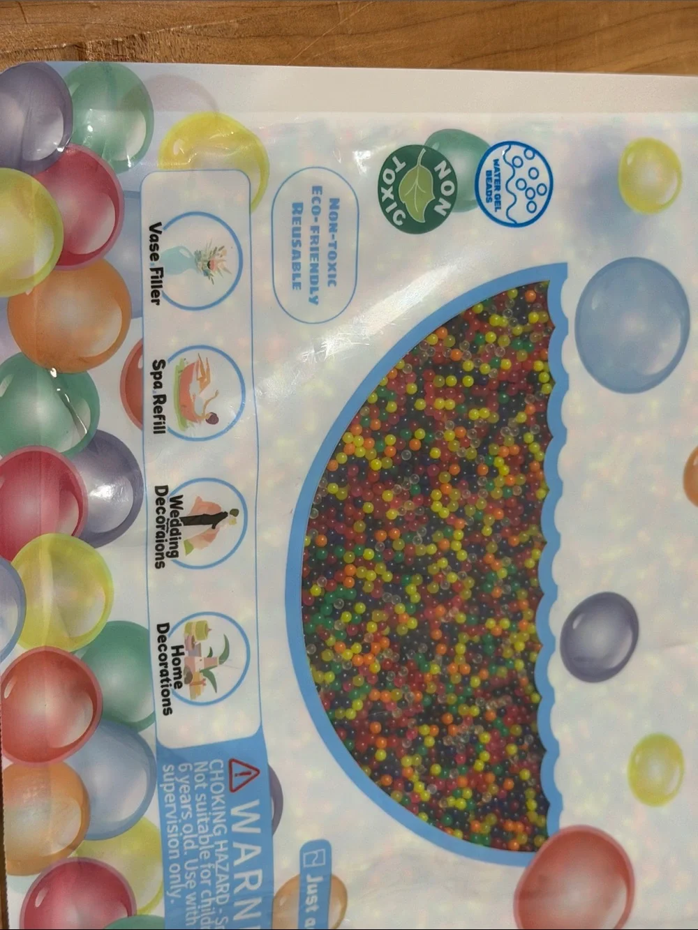 Water Beads for Vase - Mix Color Hydrating Beads